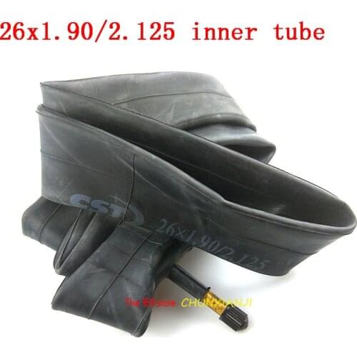 High quality 26 inch Bicycle inner tube 26x1.90/2.125 26*1.9/2.125 Schrader Presta mountain bike tire tubes