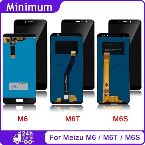 For Meizu M6 M711H M6s M712H M6T LCD Display Touch Screen Digitizer Assembly Replacement Parts + Gifts