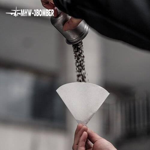100 Pieces/Bag Wooden Hand V60 Drip Paper Coffee Filter Paper Coffee Strainer Espresso Replacement Tea Barista Tool Accessories