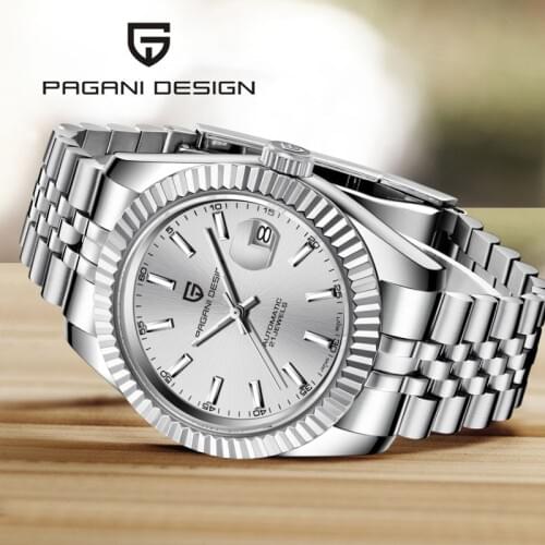 2020 new PAGANI DESIGN Men Watch Top Brand stainless steel business waterproof 100M Male Watch factory dropshipping Outlet 1645