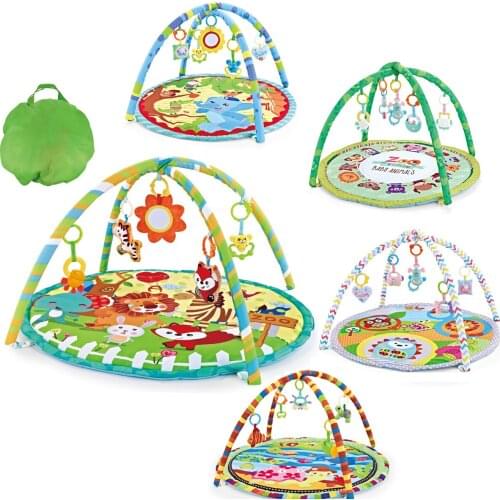 5 Styles Baby Gym Tapis Puzzles Mat Educational Rack Toys Baby Play Mat With Toys Infant Fitness Carpet Gift
