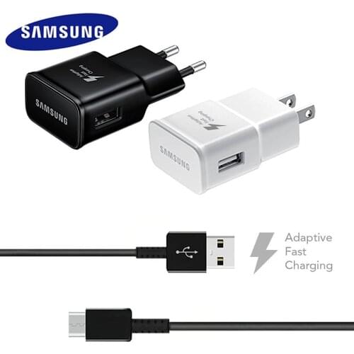 15W Samsung USB Fast Charger AFC Adapter USB 3.0 Type C Data Cable For Galaxy S20 S9 S10 Note 8 9 10 a7 a8 A30S A50 A70 A90 A80