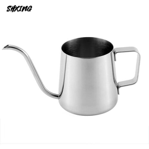 Long Narrow Spout Coffee Pot 250Ml 350Ml Stainless Steel Gooseneck Kettle Hand Drip Kettle Pour Over Coffee and Tea Pot
