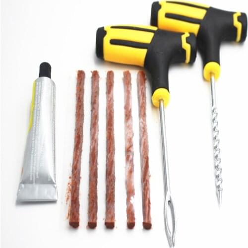 Car tire repair tool set quick glue liquid for hyundai accent 1994 2000 i30 2007 2012