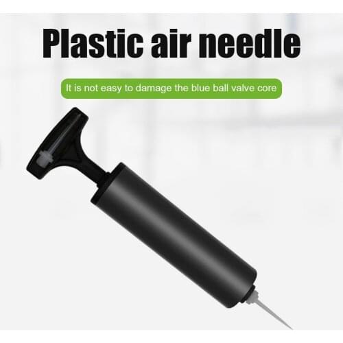 Basketball Yoga ball pump Football Soccer Air Pump Swimming Ring Beach Ball Inflatable Basketball Pump Inflating Needle