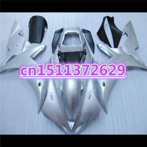100%new For 02-03 YZF R1 02 03 YZF 1000 silver black YZF-R1 YZF-1000 YZFR1 YZF1000 2002 2003 Fairing Body-Dor D