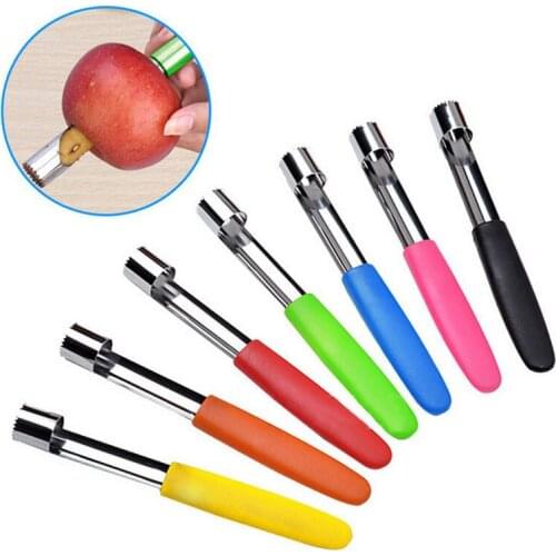 Corer Pitter Tool Apple Core Seed Remover 180mm(7'') Fruit Pear Bell Twist Pepper Kitchen Pitter Gadget Stoner Easy Remove Pit