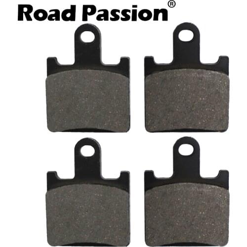 Road Passion Motorcycle Front Brake Pads For KAWASAKI ZX6R 6R (ZX 600 P/R) ZX600 ZX600P ZX600R 2007 2008 2009 2010 2011-2014