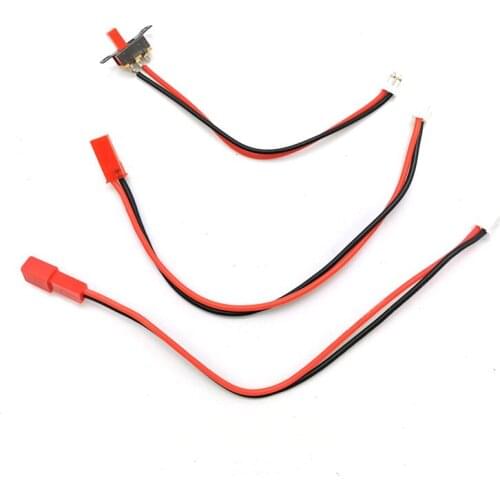 Sound Group System Conversion Wire Cable Upgrade Accessories for WPL D12 B24 B36 C24 MN D90 RC Truck Car Spare Parts