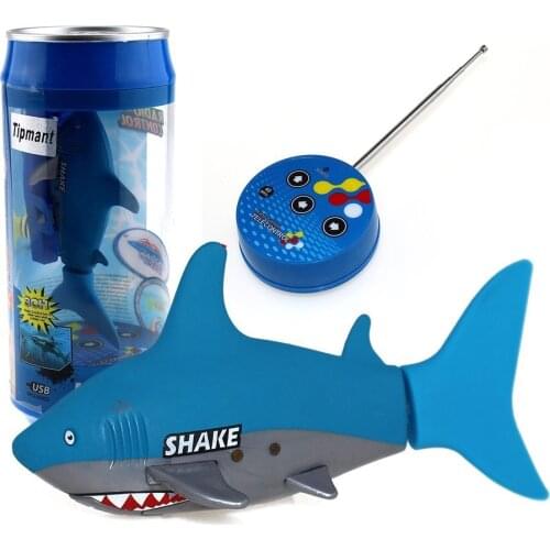 RC Submarine Radio Simulation Shark Infrared Remote Control Mini ELectric Nemo Fish Summer Swimming Water Toy Boat Ship Kid Gift