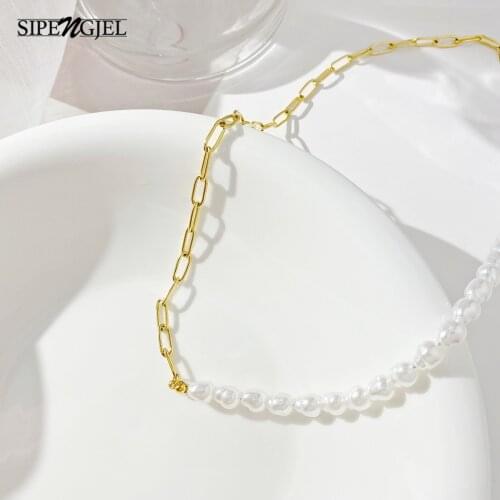 SIPENG JEL Pearl Necklaces For Women