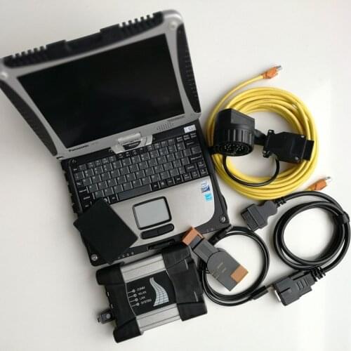V12.2020 software on Used Toughbook CF-19 9300 4G and New SSD 720GB for Automotivo diagnostic & Programming Tool Icom Next