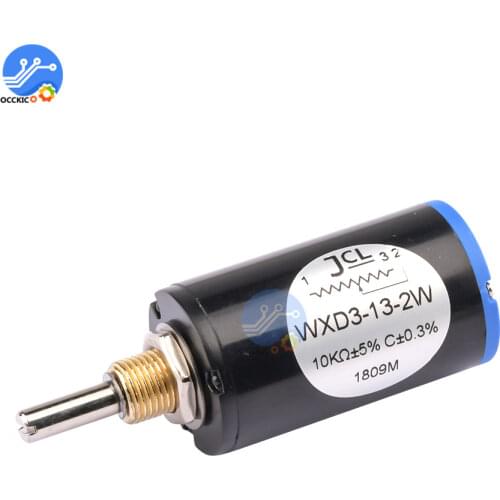 WXD3-13-2W 10K ohm Multiturn Wirewound Potentiometer Adjustable Resistor