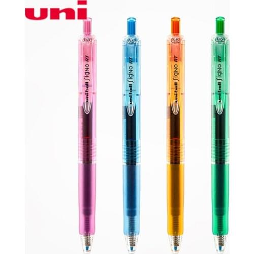 Japan UNI Color Rod Gel Pen UMN-105C 0.5mm Student with Mitsubishi Press Black Pen Color Ball Pen Office & School Supplies