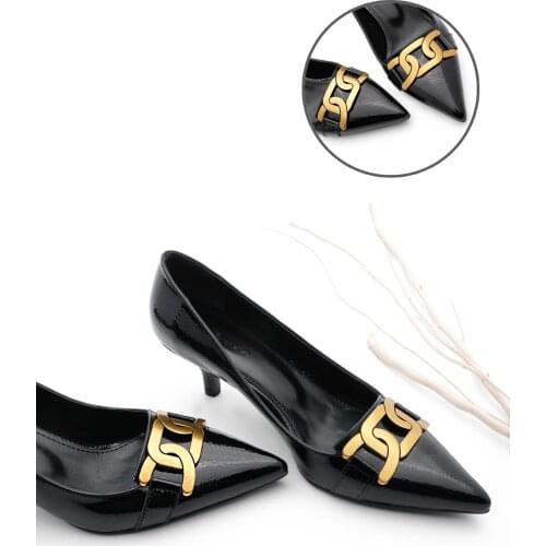 Women stiletto heels shoes pointed toe footwear ladies stylish shoes 2022 new season autumn and winter Marjin Forte