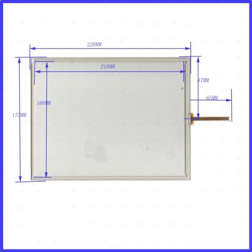 190601 5PCS/LOT 228*175mm 4lines resistance screen this is compatible blass suitable 228mm*175mm
