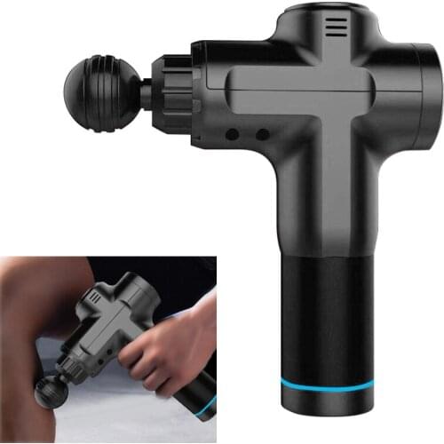 6 Speed Electric Body Massager Deep Muscle Tissue Percussion Sports Drill Massage Tool for Women Men