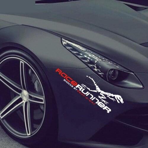 35*11cm Car Stickers Big Size Shocks By Sway-a-way Car Stickers And Decals Car Scratches Stickers Accessories