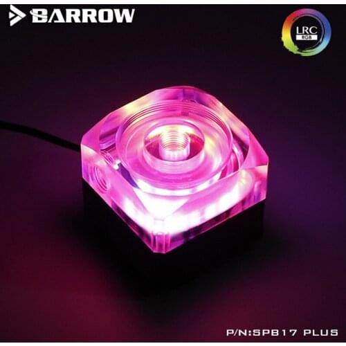 Barrow 17W DDC Pump Kit PLUS Version PWM control speed Reservoir Optional Type LRC2.0 5V Mobo AURA SPB17 PLUS