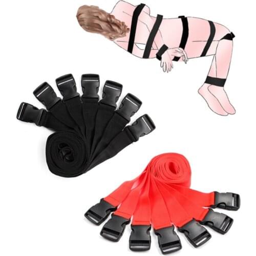 BDSM Bondage Gear Sex Toys For Couples Adult Games Restraints Straps Fetish Flirting Handcuffs Ankle Cuff Sex Products