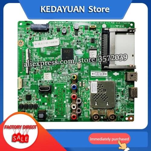 Free shipping 100% test for LG 42LB5670-CR motherboard EAX65388005(1.0) screen LC420DUE