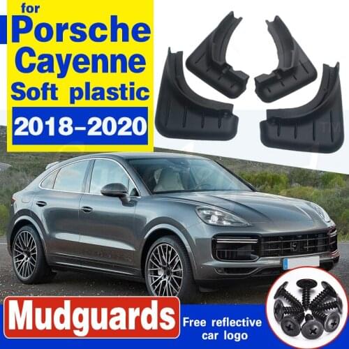 Mudguards for Porsche Cayenne PO536 2018~2020 Mudflap Fender Mud Flaps Guard Splash Car Front Rear wheel Accessories
