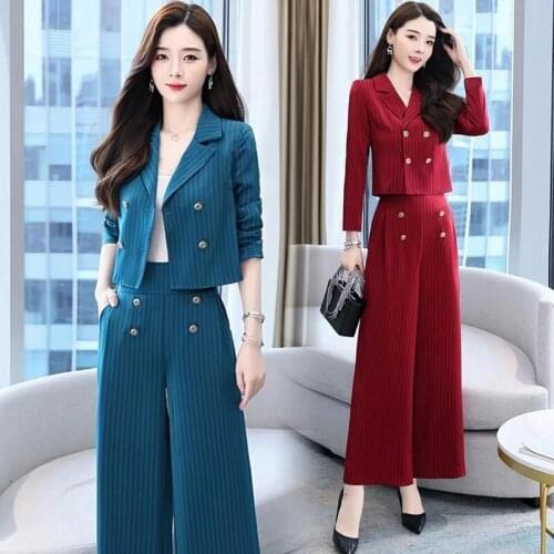CAN XIN LCY Women's Trouser Suits With A Jacket