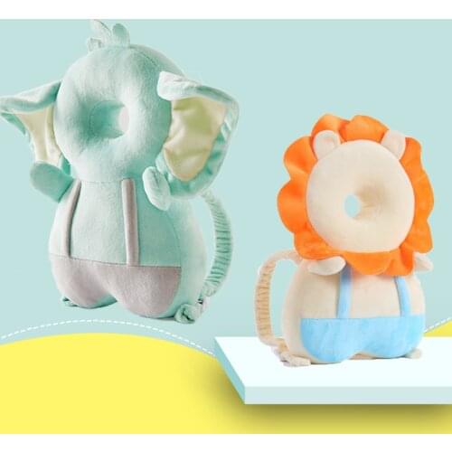 Baby Toddler Headrest Pad Baby Anti-Collision Head Protection Pillow Cartoon Almohada anti-caída Nursing Resistance