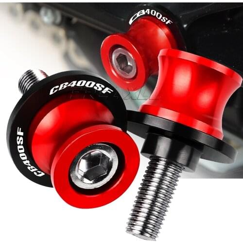 For Honda CB-1/CB400F CB400/CB400SF/VTEC ALL Years Motorcycle Swingarm Spools Slider 8MM Swingarm Stand Screws Slider Protector