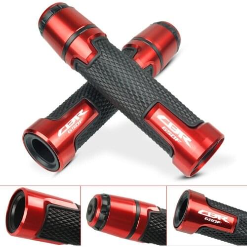 For HONDA CBR650F 7/8" 22MM Aluminum Motocycle Handle bar Hand Grips hand grip