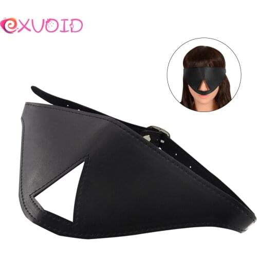 EXVOID Masquerade Eye Mask SM Bondage Sex Toys For Couples Flirting Blindfold Adult Products Eye Patch BDSM Slave Restraints