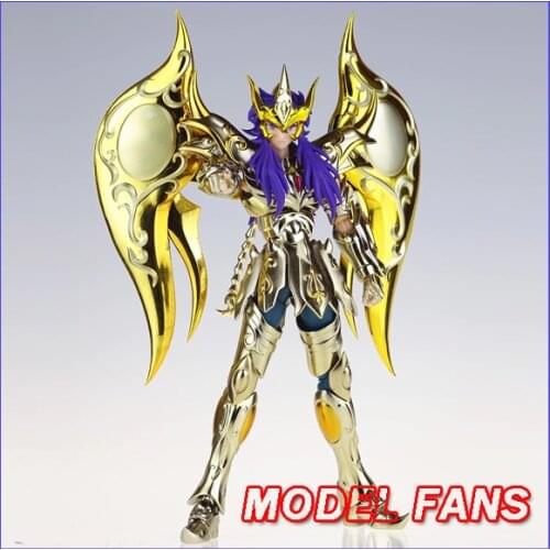 MODEL FANS IN-STOCK GreatToys gt EX soul of Gold sog Scorpio Milo Saint Seiya metal armor Myth Cloth Action Figure toy