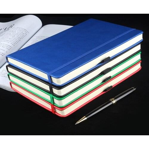 Classic Notebook Leather Hardcover (soft Touching), A5, 200 Pages, Lined, 80GSM, Perfect for Diary, Journaling, Regular Writing
