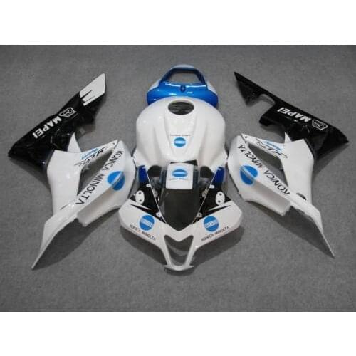 Motorcycle Fairing kit for HONDA CBR600RR F5 07 08 CBR 600RR 2007 2008 cbr600rr ABS white black blue Fairings set+gifts HG42