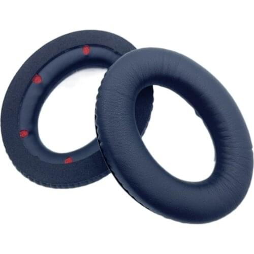 Sleeve Pillow Leather Ear Pads Cushion Cover Replacement Compatible with Hyper X Cloud Revolver S Headset