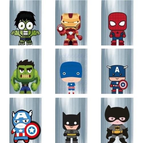Marvel Cartoon Original Superhero Print Poster Canvas Painting Spiderman Art Mural Home Decoration Childrens Room Birthday Gift