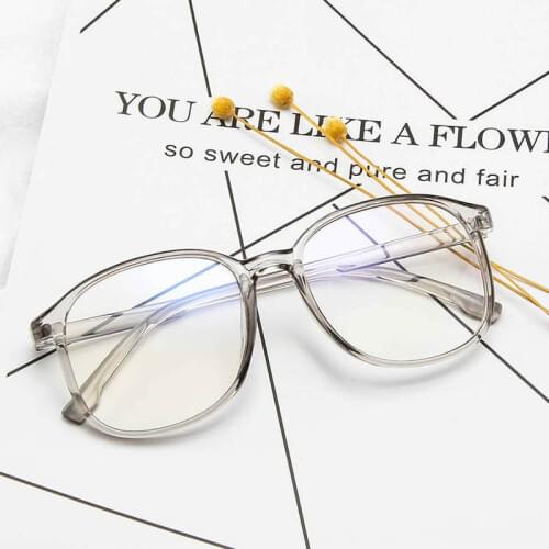 2019 New Eye Glasses Frames For Women Fashion Clear Glasses Frame Pink Transparent Cute Fake Glasses For Women Eyeglasses