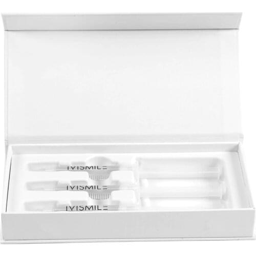 IVISMILE Teeth Whitening Teeth Whitening Agent 12% PAP Gel Set Teeth 3ML Three Needle Tube Refill Teeth Whitening Toothpaste