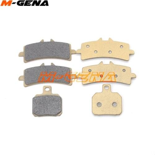 Motorcycle Front Rear Brake Pads for 1098 1198 848 EVO 2007-2012