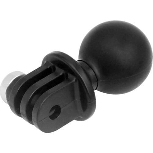 Portable 2.5CM Diameter Rubber Ball Head Mount Tripod Base Adapter for gopro Hero 5/4/3+/3/2/1 Sjcam YI Sport Action