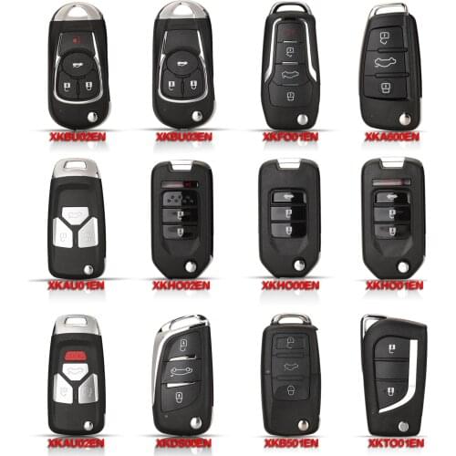 Jingyuqin Wire Remote Key Work For VVDI2/VVDI Key Tool/MIni Key Tool/Key Tool Max XKBU02EN,XKBU03EN,XKFO01EN,XKA600EN,XKAU01EN