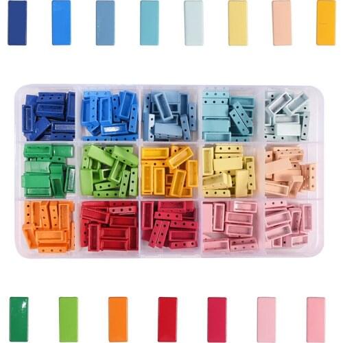 225pc rainbow metal myuki beads square Japanese beads hematite seed beads delica armbandjes maken kralen charms jewellry making