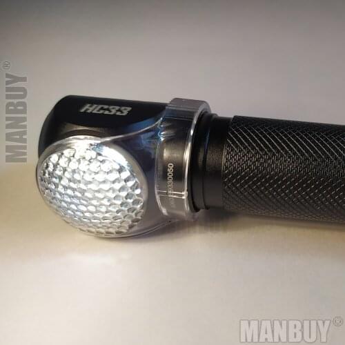 Wholesale NITECORE Accessories Headlamp Diffuser for HC33 HC30 HC30W Headlight Translucent White Transparent Special Design Lamp