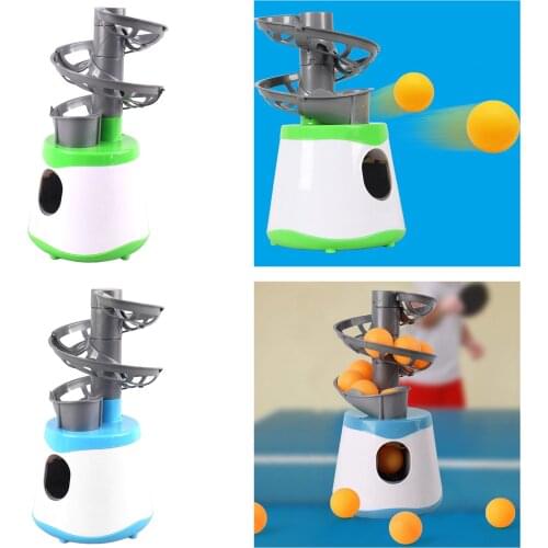 Table Tennis Robot PingPong Ball Machine Automatic Table Tennis for Kids