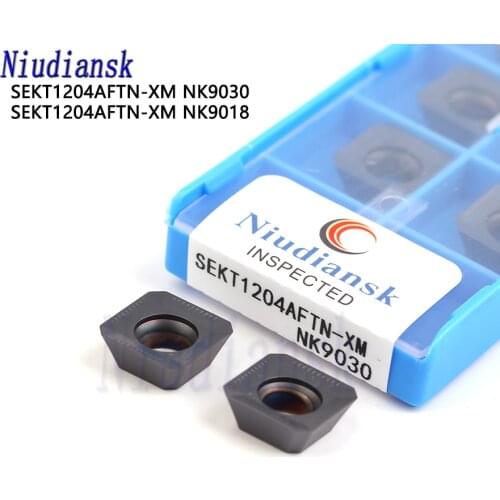SEKT1204 AFTN-XM NK9030 SEKT1204AFTN-XM NK9018 Carbide inserts High Quality CNC Lathe Milling inserts Cutter Plate Turning Tool