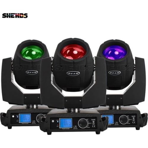 SHEHDS 7R 230W Beam Moving Head Lighting DMX Controller Lyre For Atmosphere Of Disco DJ Music Party Club Luces Concert