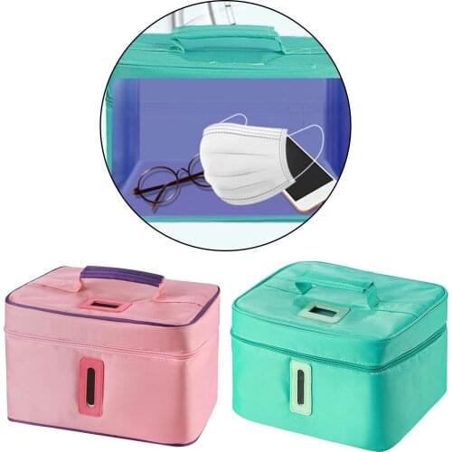 UV Light Sterilizer Bag LED Sterilizing Sanitizing Disinfecting Box Underwear Toys Makeup Tool Sanitizer Box