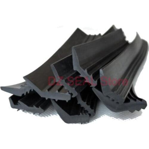1 Meter J type filling strip rubber sealing strip card slot rubber strip bearing seal strip