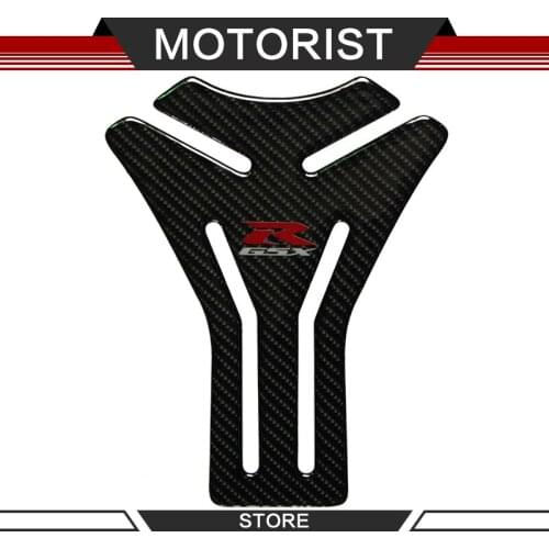 3D Carbon Fiber Motorcycle Sticker Gas Fuel Oil Tank Pad Protector Decal For SUZUKI GSXR125 250 400