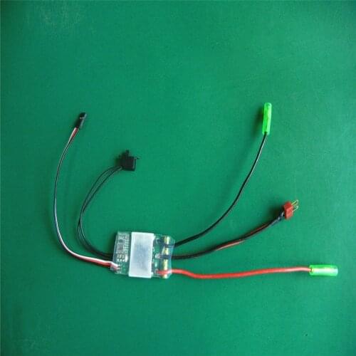 40A Dual Way Brushed ESC 5-18V 2-4S Electronic Speed Controller for RC Racing Boat Car Tank 550 775 Motor Spare Parts